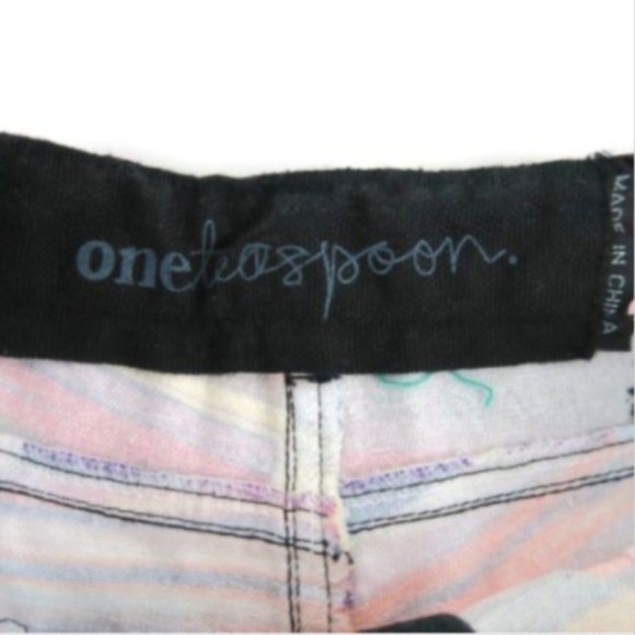 NWT One Teaspoon Equador Chopper Shorts Sz 10 - Picture 6 of 8